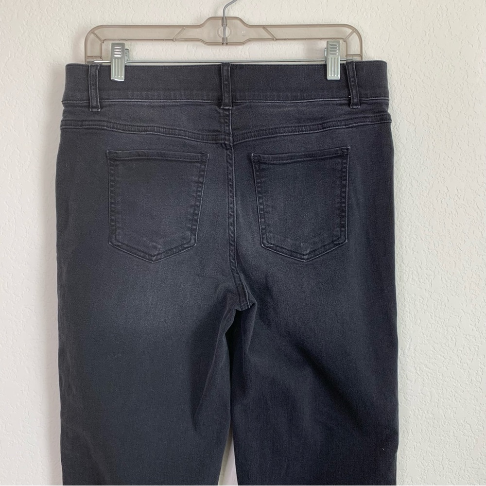 Spanx Womens vintage black straight leg jeans L NWT - Picture 6 of 9